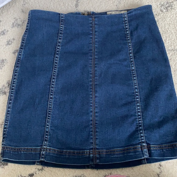 Free people denim skirt - Picture 7 of 7